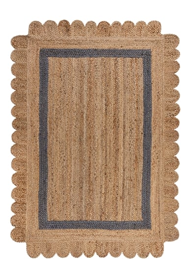 Коврик Grace Jute Scalloped 1128162001