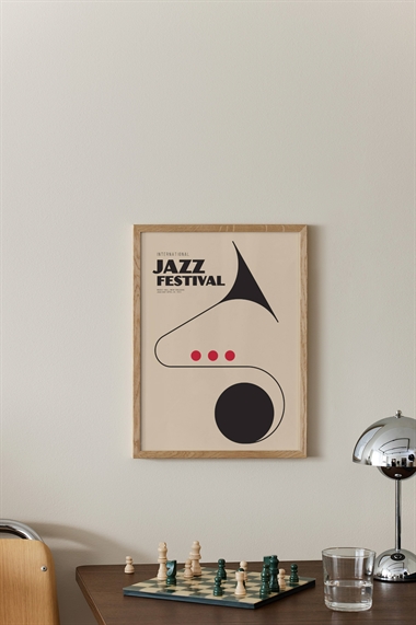Плакат джазового фестиваля