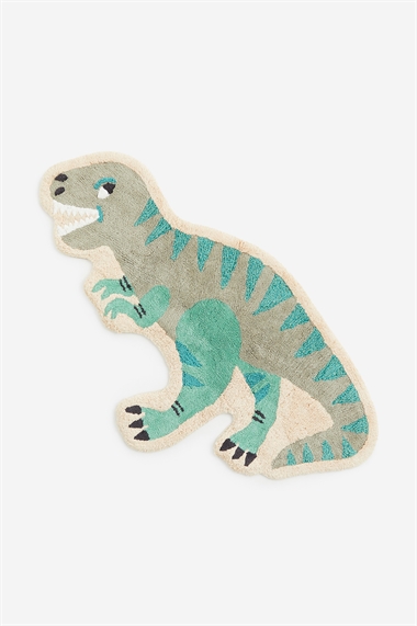 Ковер в форме динозавра