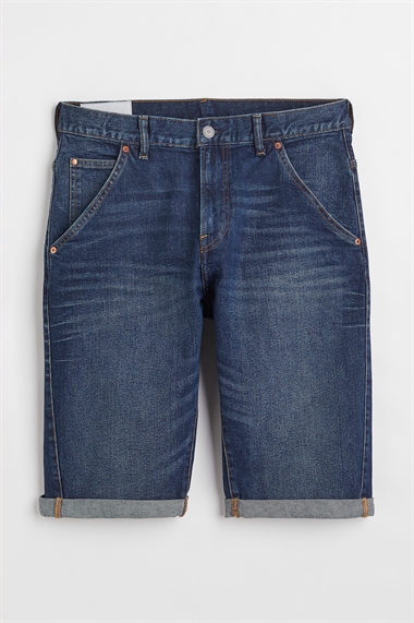 Обычные джинсовые шорты