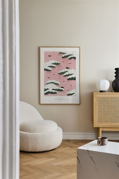 Постер Pink Sky By Watanabe Seitei