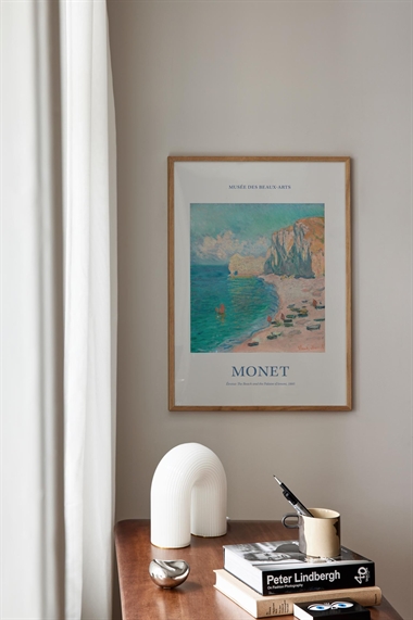 Постер Пляж Клода Моне