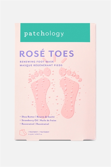 Обновляющая маска для ног Rosé Toes 1185079001