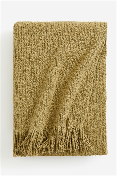 Текстурированное хлопковое одеяло