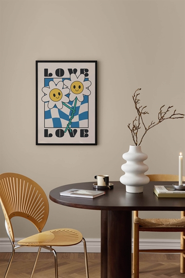Плакат Цветочная любовь