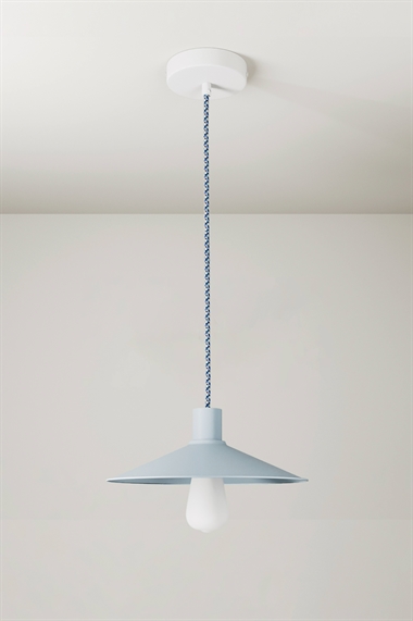 Металлический подвесной светильник Swing Pastel с лампочкой