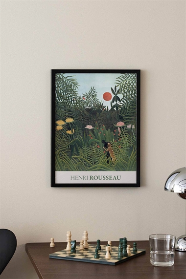 Постер "Девственный лес" Анри Руссо