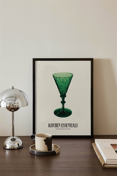 Постер с изображением бокала для хереса