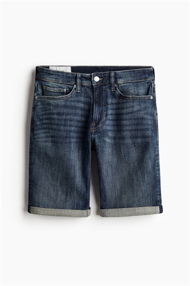 Тонкие джинсовые шорты