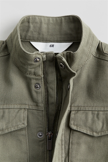 Jaket army h&m best sale