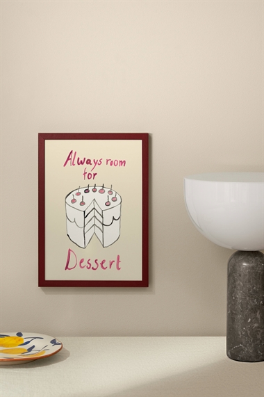 Постер Место для десерта