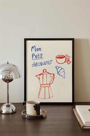 Плакат Mon Petit Dejeuner 1243845001