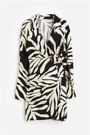 Платье-блузка MAMA с разрезом в виде обертки