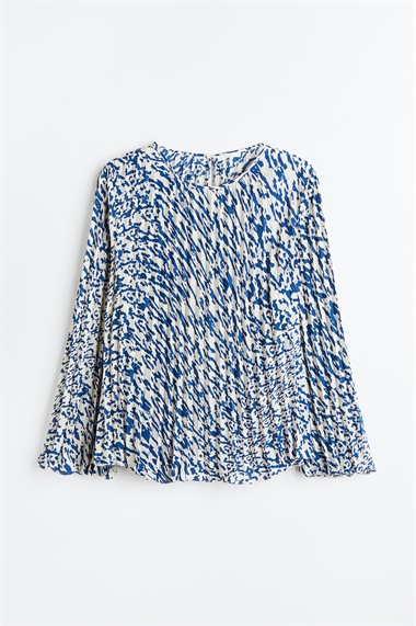 Блузка с плиссировкой H&M+