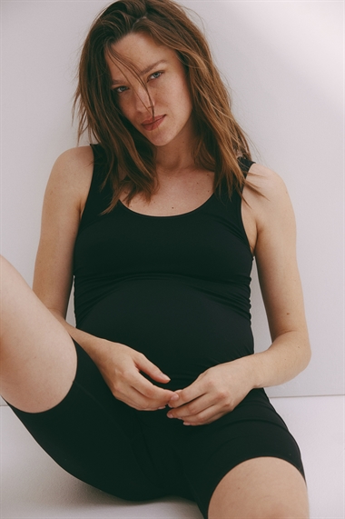 Бесшовное боди для беременных MAMA