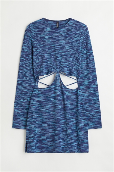 Платье из тонкого трикотажа H&M+