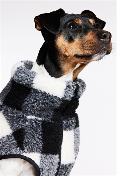 Куртка для собак из плюшевого флиса