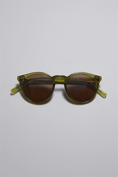 Классические солнцезащитные очки с круглой оправой