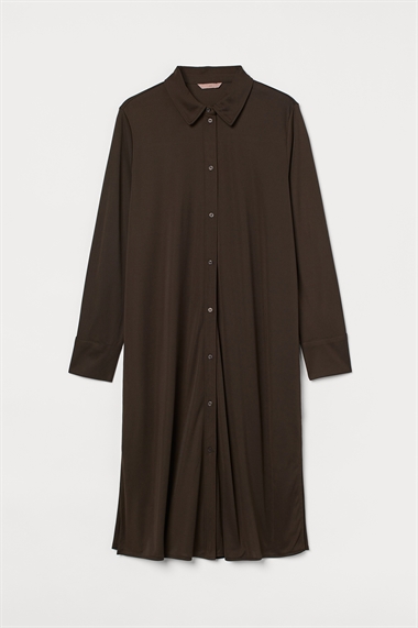 Платье-блузка из джерси H&M+