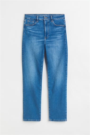 H&M+ True To You Slim Ultra High Ankle Jeans