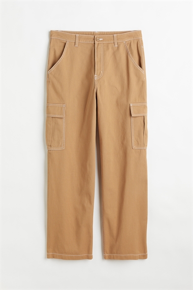 Мешковатые джинсы с высокой талией в стиле 90-х годов H&M+