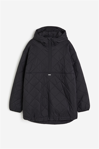 Oversized Quilted Anorak