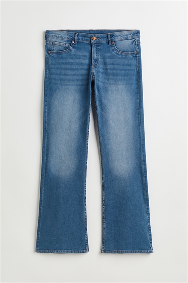 Низкие джинсы bootcut H&M+