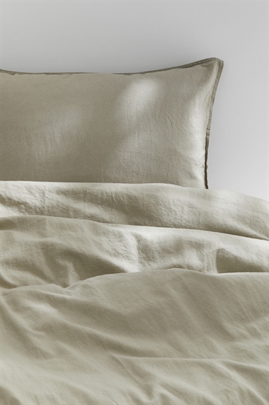 Постельное белье из смеси льна для односпальной кровати