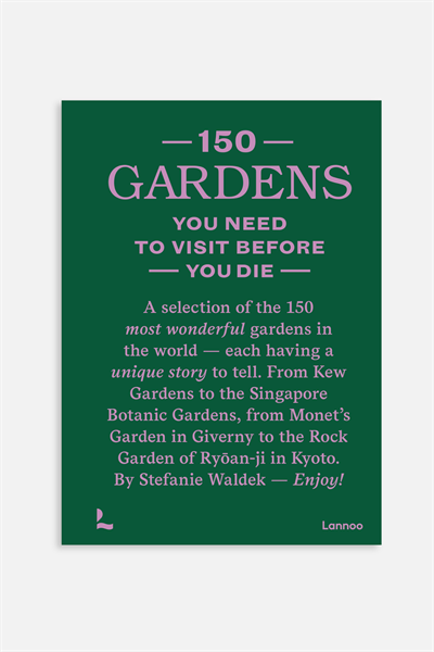 Книга "150 Gardens"
