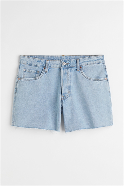 Низкие джинсовые шорты бойфренда в стиле 90-х