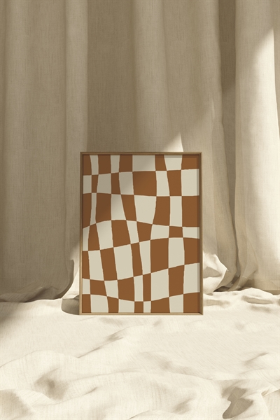 Miho Art Studio - Minimal Checkerboard