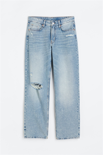 Мешковатые низкие джинсы