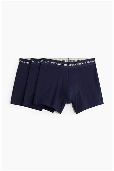 Боксеры Xtra Life™ Mid Trunks, 3 штуки 1216816010