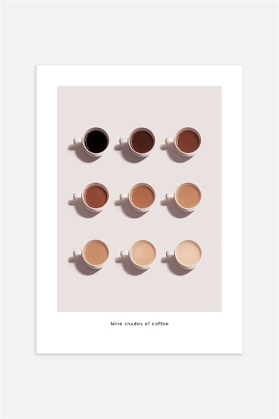 Плакат Shades Of Coffee 1010960001