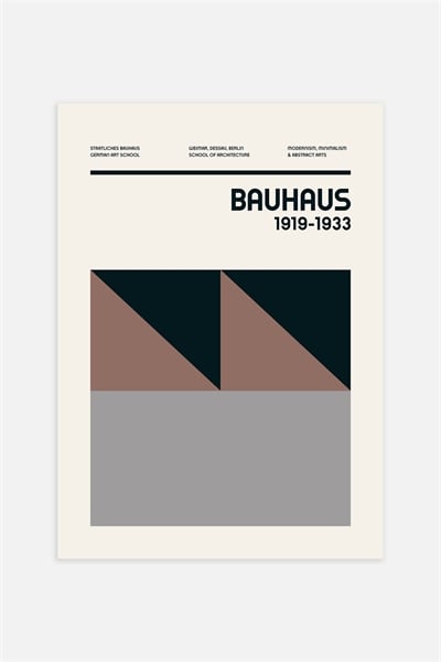 Постер Bauhaus Nude 1052717001