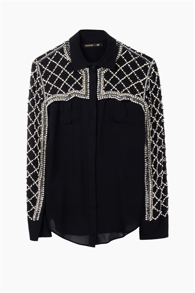 Блузка BALMAIN x H&M размер 38 1278695001