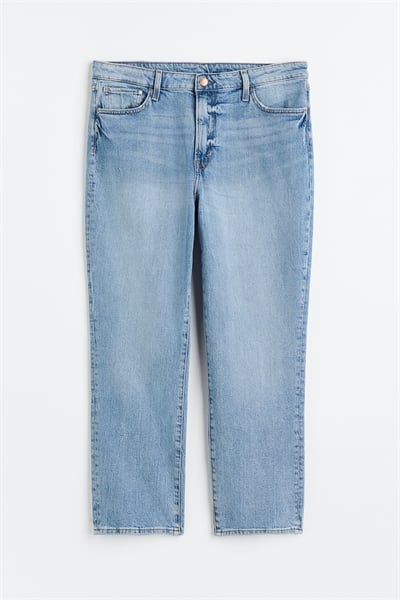 Джинсы H&M+ Mom Ultra High Ankle Jeans 1135399004