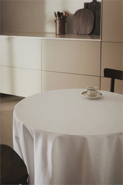 Круглая хлопковая скатерть артикул 0990788002