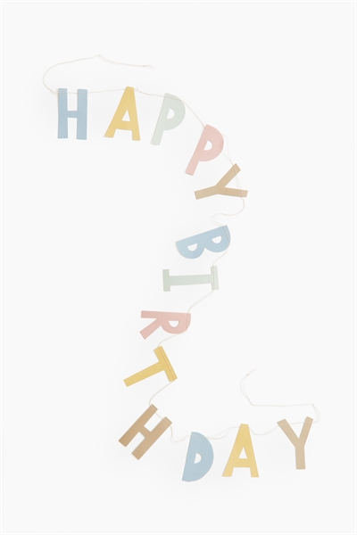 Гирлянда "День рождения 1252157001