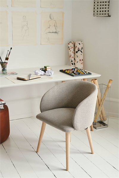 Розовый обеденный стул 1303861001