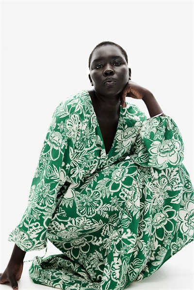 Платье из крепа с завязывающимся поясом 1226566016