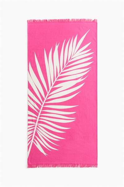 Пляжное полотенце с бахромой артикул 1264767001