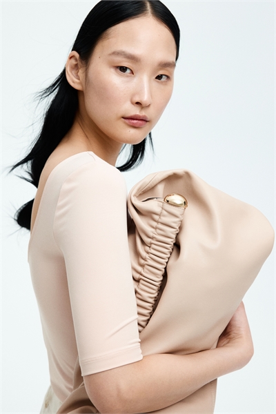 Топ с круглым вырезом 1280291004