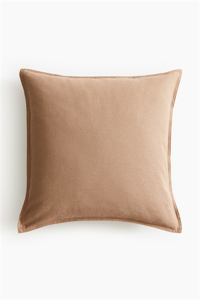 Чехол для подушки из льняной смеси артикул 1206977027