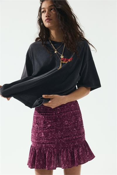 Мини-юбка с сборками 1291615001