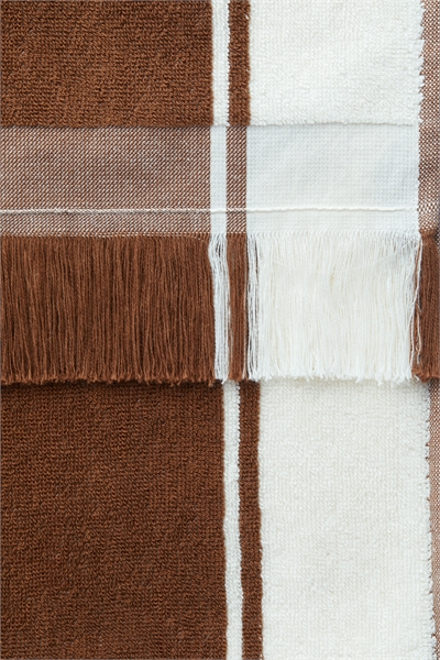 Пляжное полотенце с бахромой артикул 1264765007