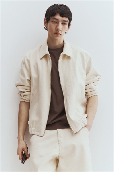 Куртка из льняного бленда Regular Fit 1280704001