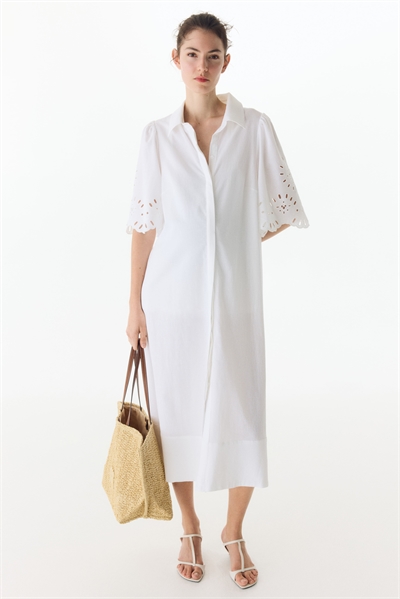 Платье-рубашка из хлопка MAMA 1277316002