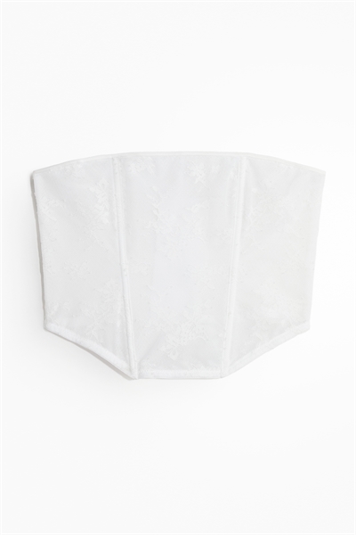 Кружевной корсет без подкладки 1229932001