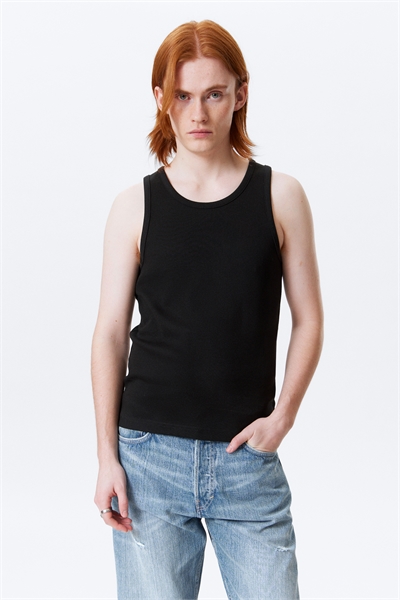 Ребристая майка Regular Fit 1291630001